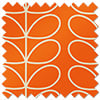 Orla Kiely Linear Stem, Persimmon - Twist&Fit Roman Blind
